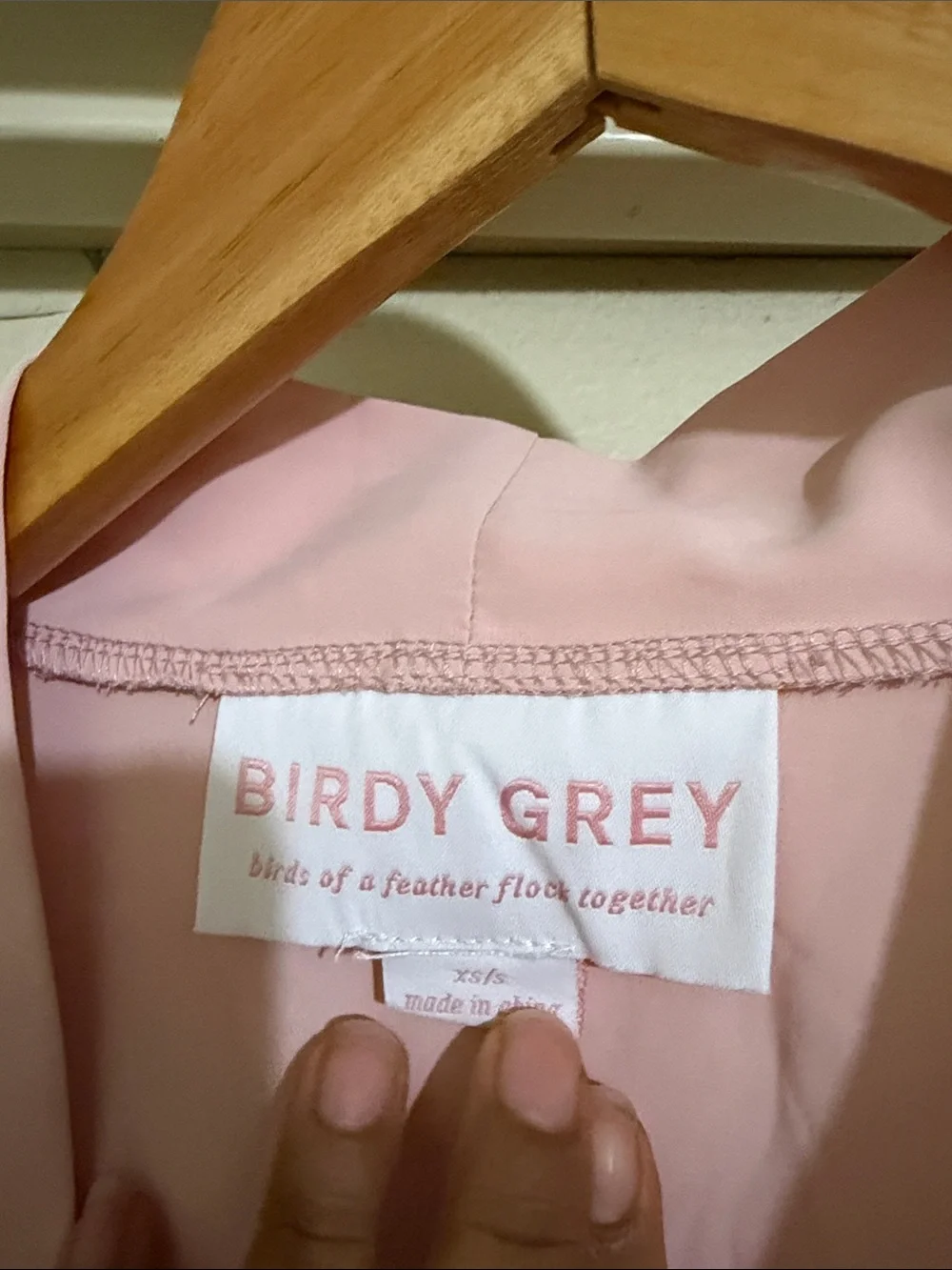 Birdy Gray robe